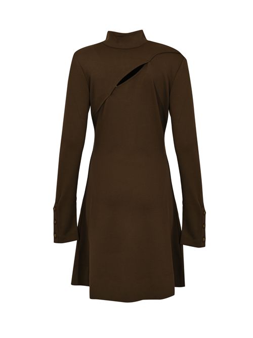 Abito in jersey di viscosa con cut-out BLUGIRL | RF5217 J476290840